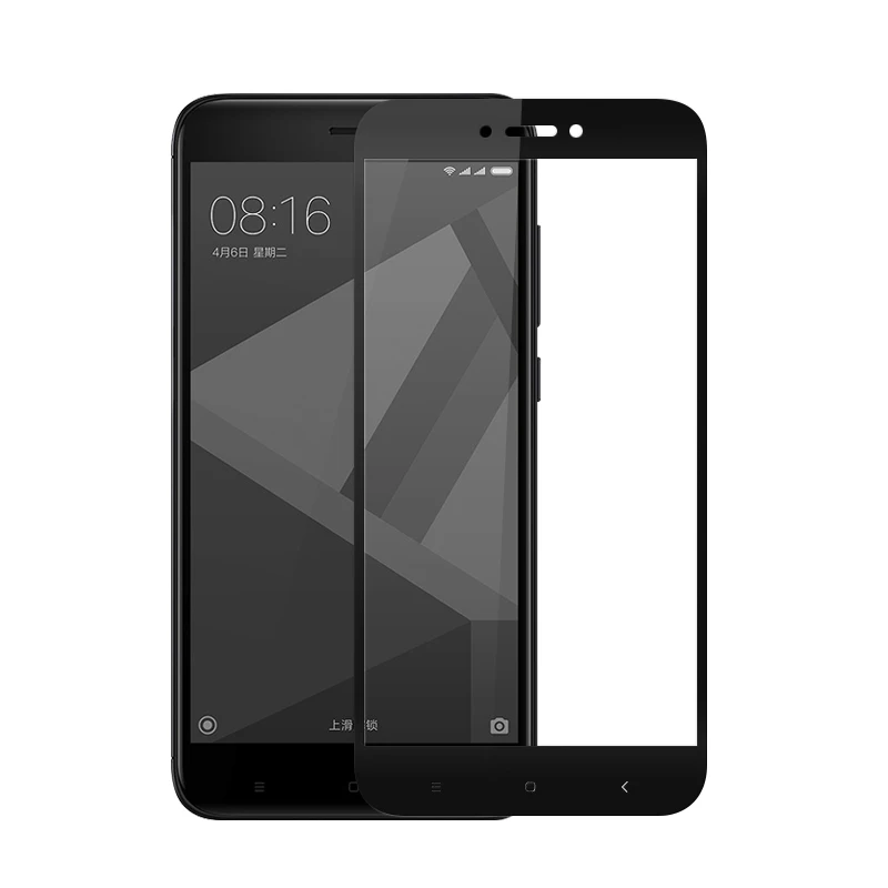 Redmi 4X защитная пленка из закаленного стекла с полным покрытием экрана уровнем