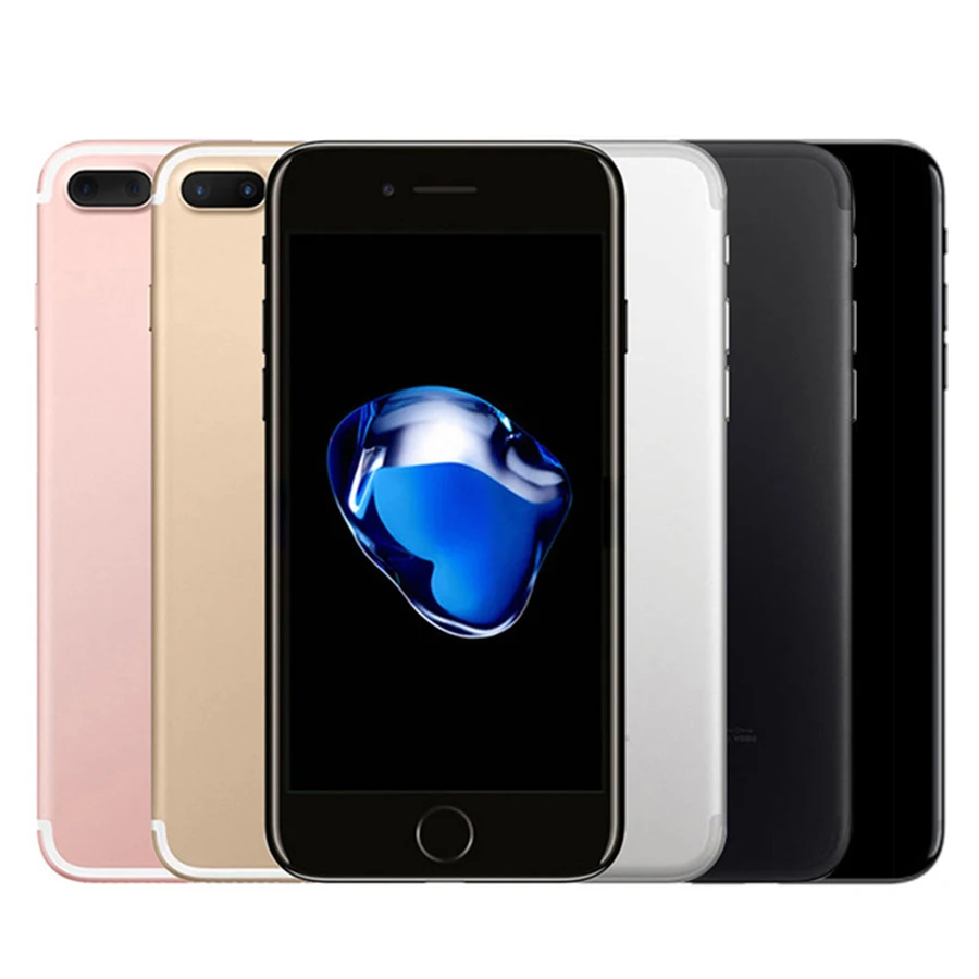 Для Apple iPhone 7 Plus iPhone 7, 3 Гб оперативной памяти, Оперативная память 32/128 ГБ/256 ГБ Встроенная память IOS 10 сотовый телефон 12.0MP Камера Quad-Core отпечатков пальцев 12MP 2910mA