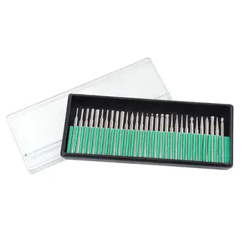 

30pcs 3.0mm Alloy Grinding Head Carving Diamond Grinding Rod Rotary Tools