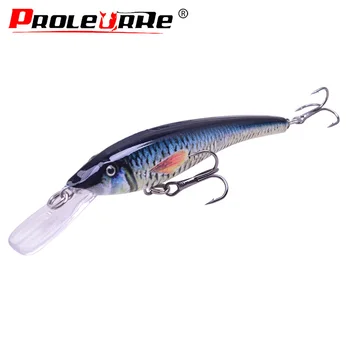 

1Pcs Minnow Wobblers Fishing Lures Tackle 90mm 5.8g 3D Painting Hard Plastic Artificial Bait Crankbait For Bass Pike Pesca