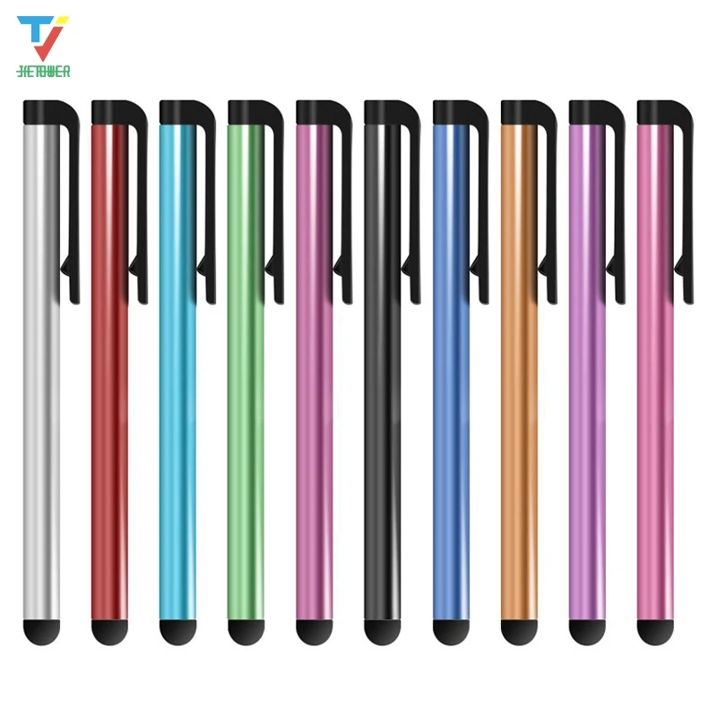 3000 шт./лот Универсальный емкостный стилус сенсорная ручка для iPhone samsung galaxy iPad mini