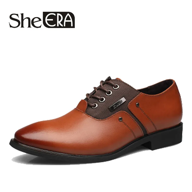 

High Quality Men Oxfords Shoes British Style Carved Genuine Leather Brogue Lace-Up Bullock Business Men's Flats Wedding Shoes