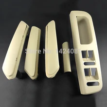 5x Beige Interior Door Handle With Trim 3B0867172 3B4867372 For VW Passat B5 3B4867179A 3B4867180A 3B0867180A 3B0867172
