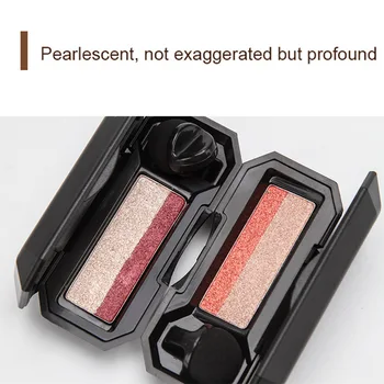 

1 Pcs Women Double Color Eyeshadow Palette Lazy Long Lasting Makeup Cosmetics 88