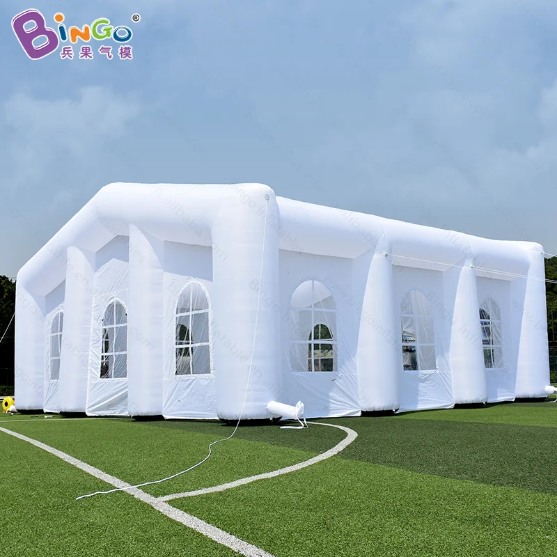 Free Shipping 10X10X5 Meters white color gaint inflatable tent