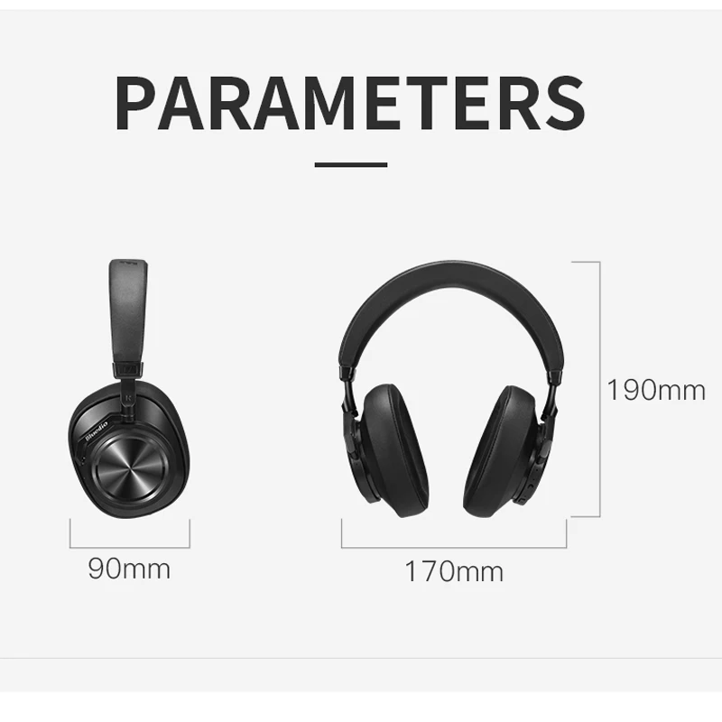 Bluedio T7 ANC Active Шум шумоподавления 5 0 Bluetooth наушники koptelefoon стерео музыкальные