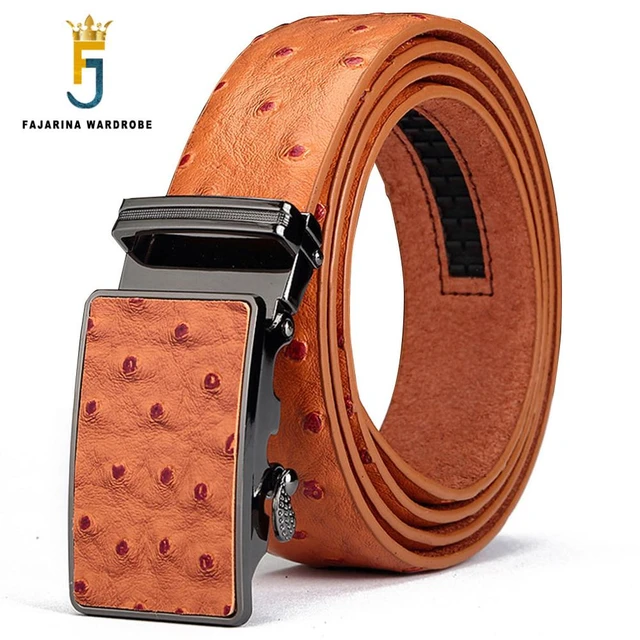 L.E.N. Genuine Ostrich Belt