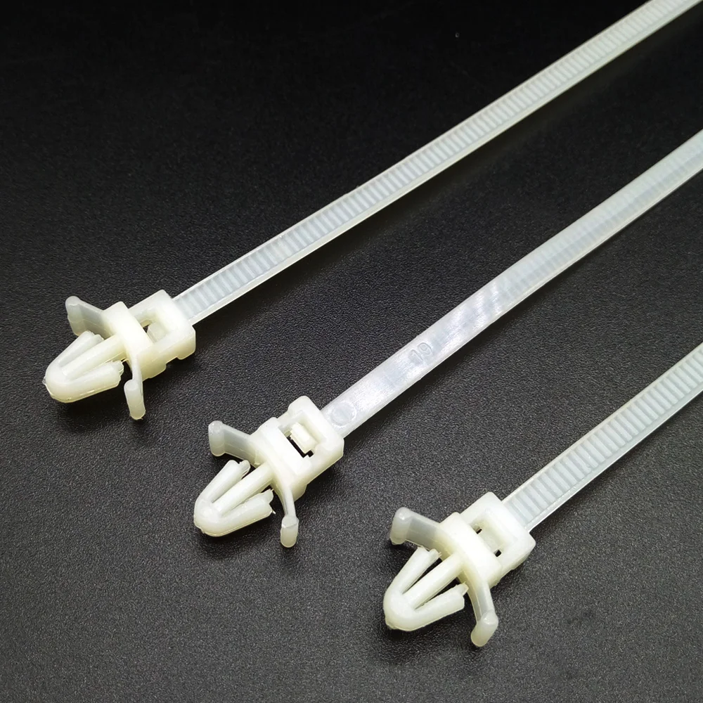 Нейлоновые зажимы для кабеля CNIKESIN 50X/партия 3 6*140 мм фиксированные Honda Toyota Nissan Mazda