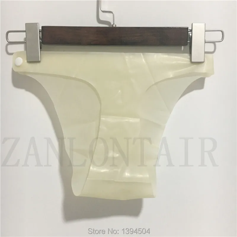 0,25 мм толщина сексуальное экзотическое женское белье мужское прозрачное латексное безопасное переднее отверстие трусы шорты брифы с пряжками