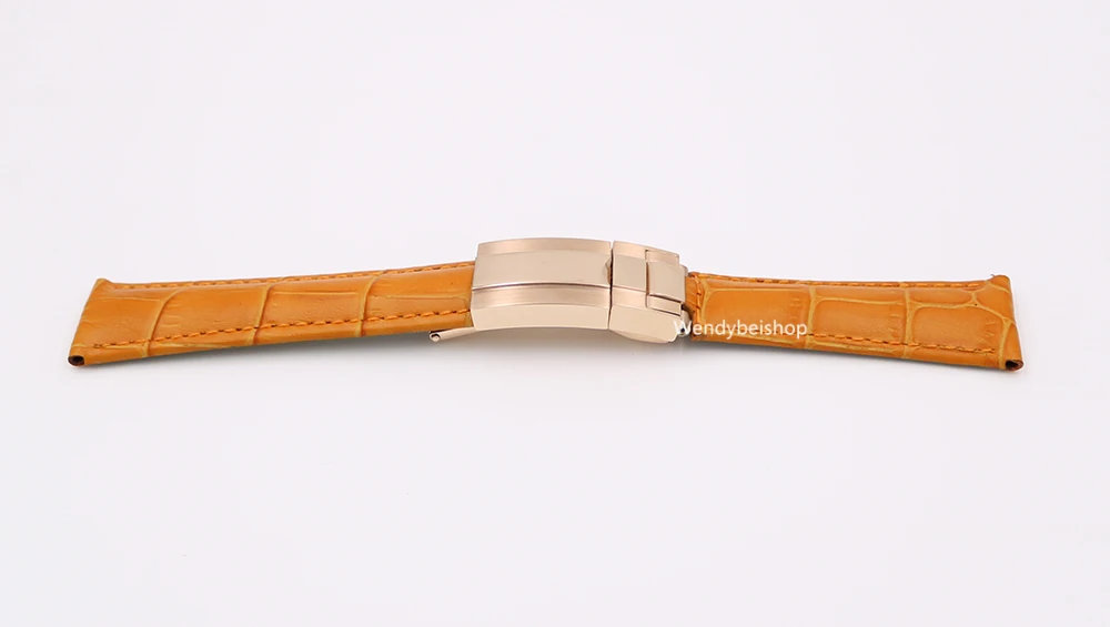 CARLYWET 20 мм из натуральной телячьей кожи винтажные Роскошные наручные часы ремешок ремень с застежкой для DAYTONA SUBMARINER OYSTER GMT
