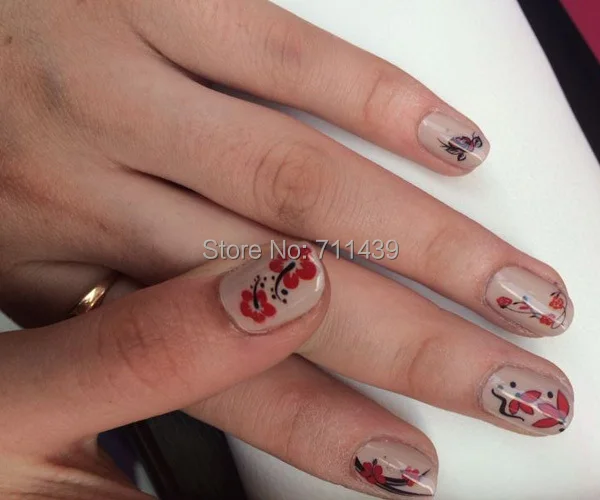 auto nails painting machine nail printing machine 5 nails art salon with computer inside