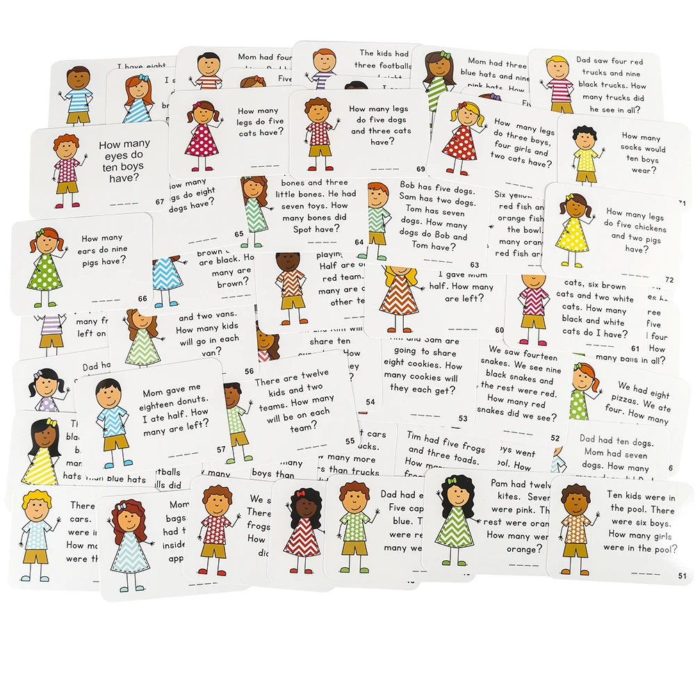 72 unids/set Juegos de preguntas de cartas de aprendizaje de inglés para niños juguetes para niños Juegos Educativos de juguete temprano 72 unids/set Juegos de preguntas de cartas de aprendizaje de inglés para niños juguetes para niños Juegos Educativos de juguete temprano