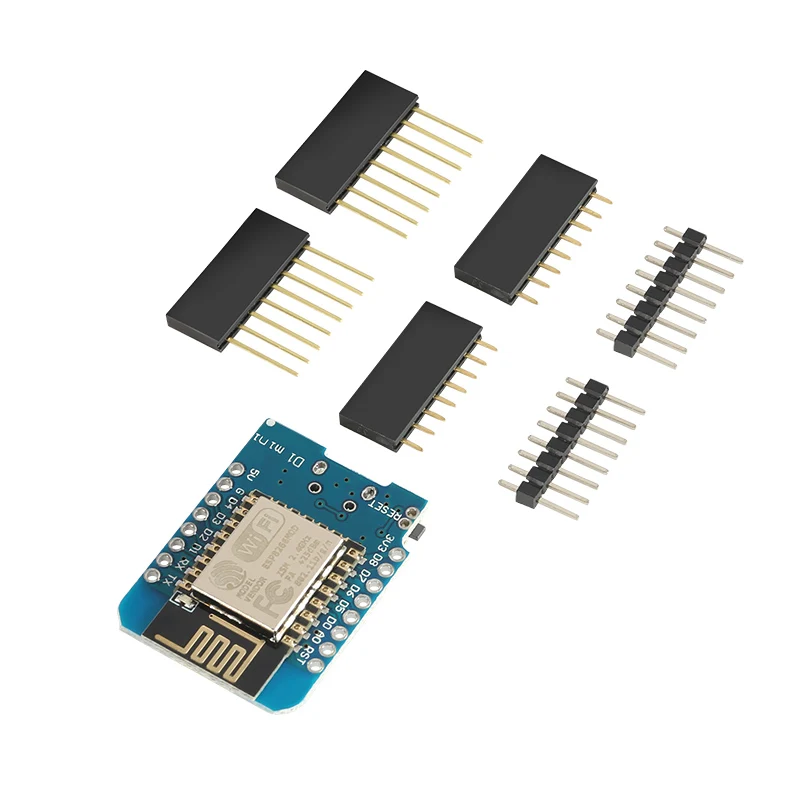 ESP8266 ESP-12 ESP12 ESP-12F мини-модуль Wemos D1 Мини WiFi макетная плата Micro USB 3,3 В на основе ESP-8266EX 11 цифровых контактов