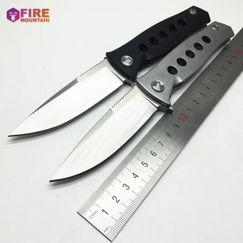

BMT Dr Death Mayo Tactical Hunting Folding Knives D2 Blade Steel G10 Handle Ball Bearing Camping Knife Survival Pocket Tools OEM