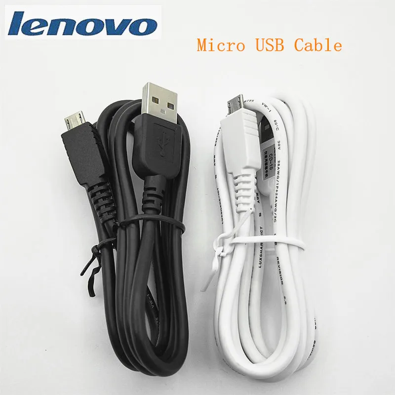 

Lenovo Micro usb Cable Original Charging data line 100cm 2A Cord For Vibe P1 P2 K3 Note K5 play K320t ,PHAB2 Plus P70 S850