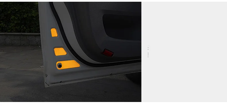 Lsrtw2017 автомобильный Стайлинг автомобиля двери предупреждающие светоотражающие наклейки для toyota alphard vellfire sienna