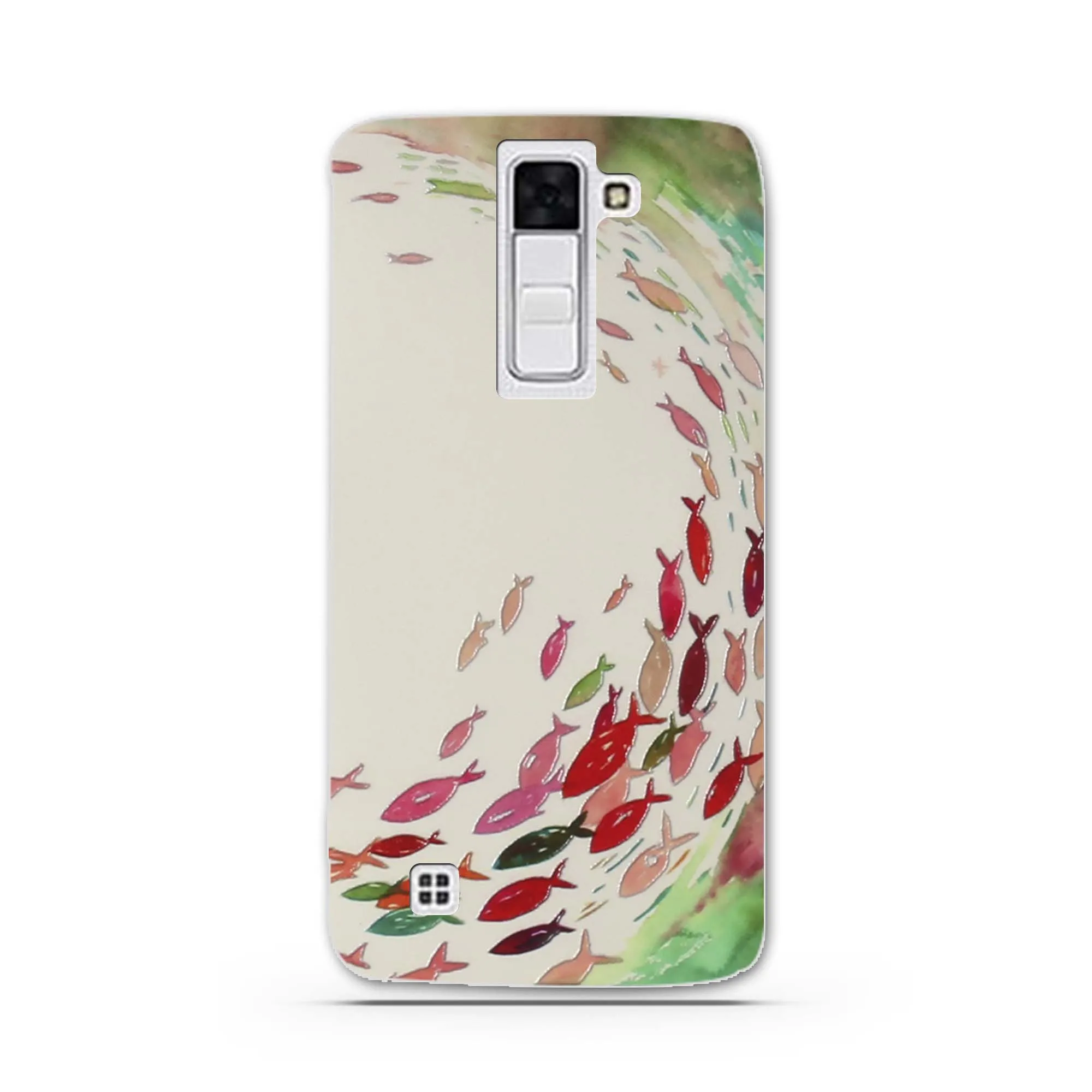Чехол Мягкий роскошный из ТПУ чехол с рисунком для LG K8 Lte K350 K350E K350N 5 0 &quotK 8 телефона