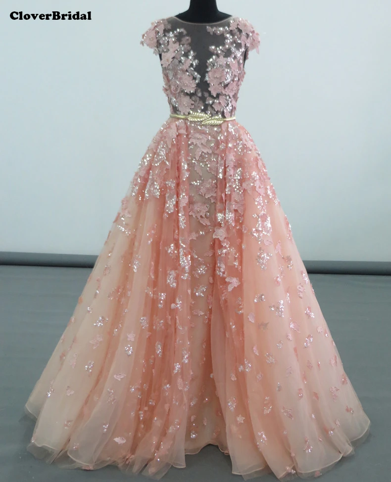 pink gown designs