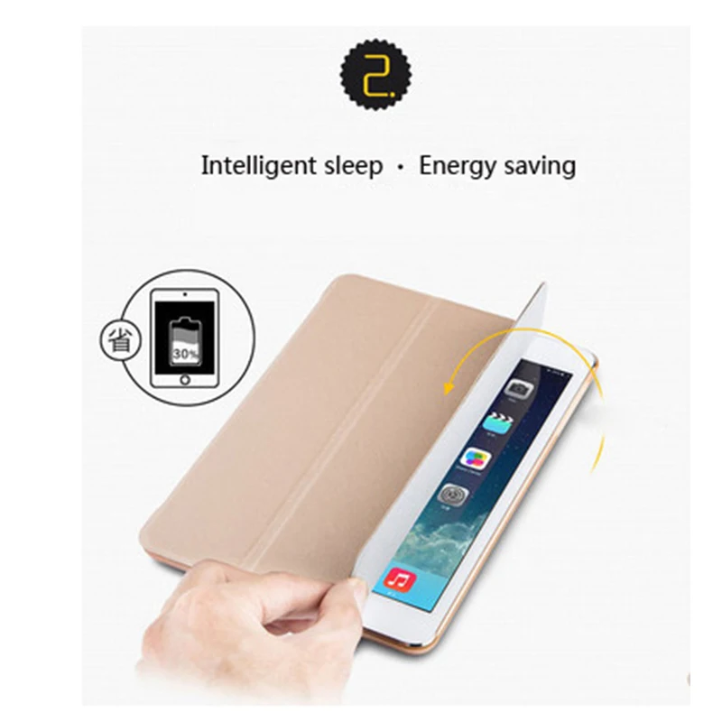 Funda для iPad Pro 11 2018 чехол с карандашом Держатель смарт из искусственной кожи Trifold