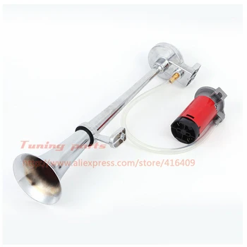 

125db 12V 24V Super Loud Air Horn Compressor Single Trumpet For Car Truck Train Boat
