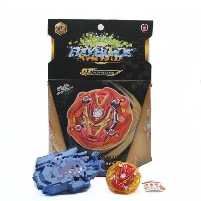 Hot B140 Beyblade Burst Bey Blade Toy Metal Funsion Bayblade Set Storage Box With Handle Launcher Plastic Box Toys For Children - Цвет: B140