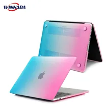 Чехол для ноутбука macbook air 13 чехол серии rainbow для Apple macbook air Pro retina 11 12 13 15 дюймов с сенсорной панелью