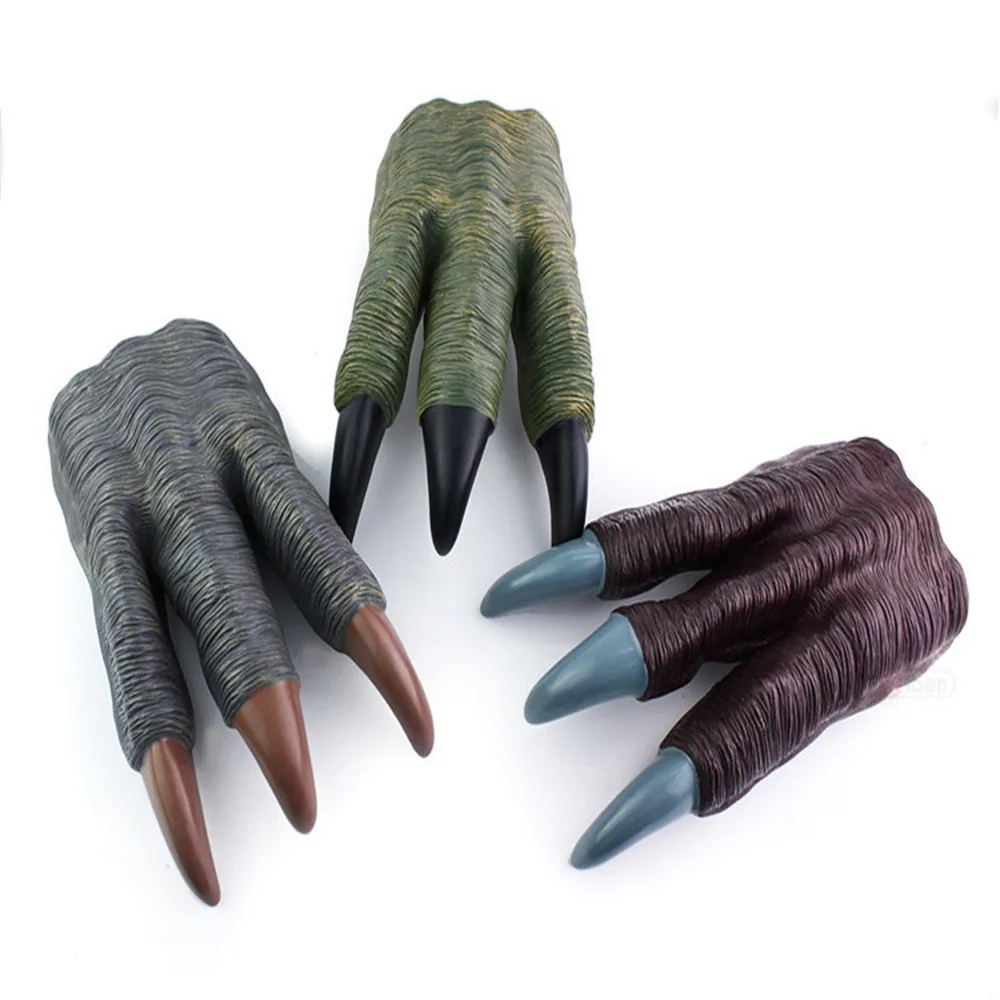 

Pretend Play Toys Dinosaur Claw Model Baby Educational & Learning Toys For Children Simulation Soft Puppet drop shipping 30S629