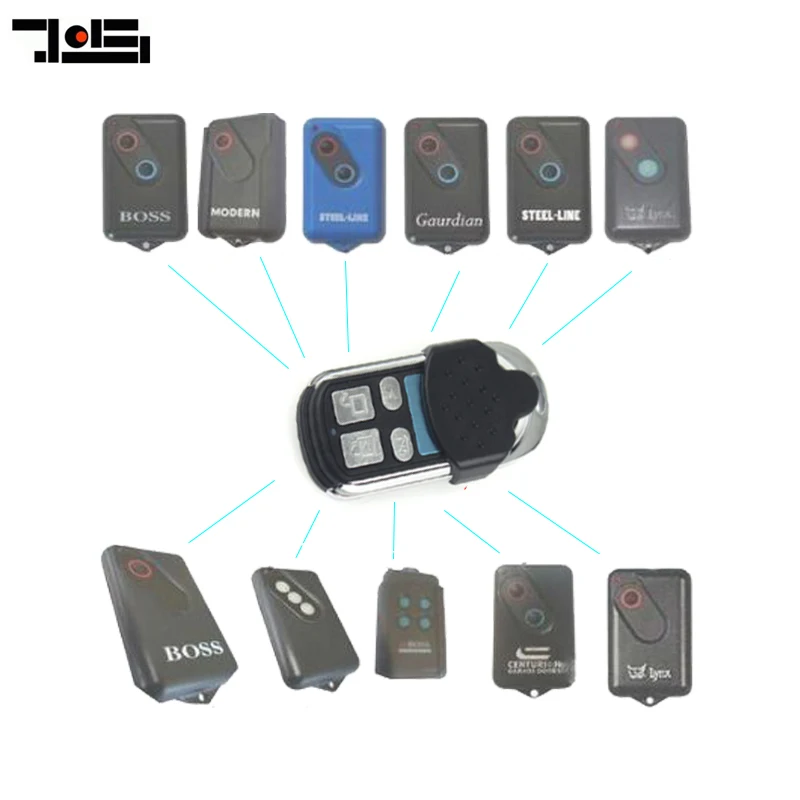 

2pcs Boss Steel Line BHT4 2211-L 303mhz Garage Door compatible Remote Control