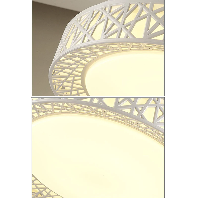 Светодиодный потолочный светильник Птичье гнездо круглый светильник современные светильники для гостиной спальни кухни AI88