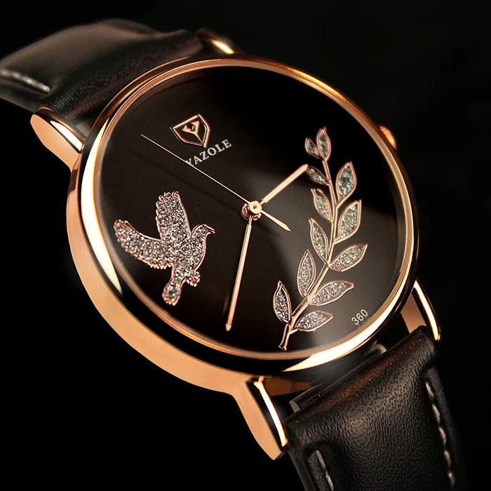 

YAZOLE Wrist Watch Women Ladies Brand Famous Female Wristwatch Clock Quartz Watch Montre Femme Relogio Feminino YZL360 White