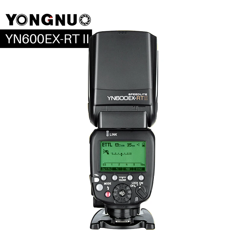 

YONGNUO YN600EX-RT II Flash Speedlite 2.4G Wireless HSS 1/8000s Master TTL Speedlight for Canon DSLR as 600EX-RT YN600EX RT II