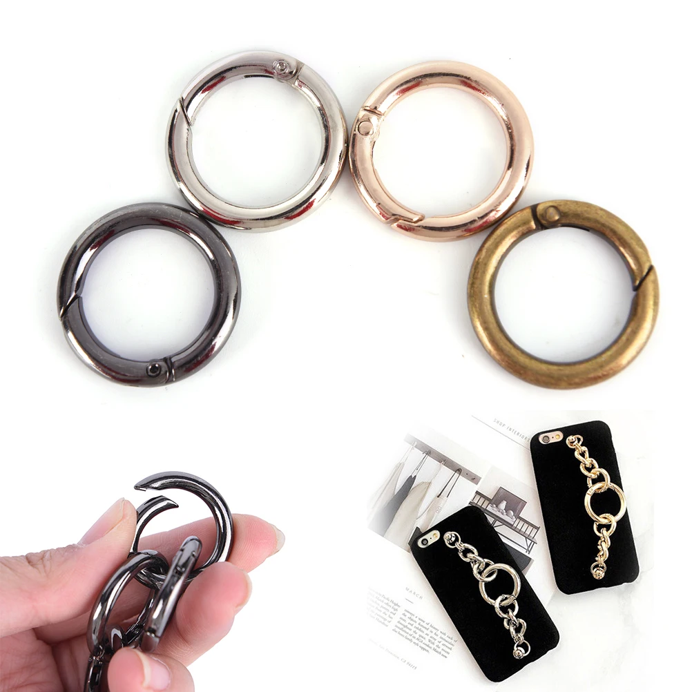 10pcs a lot Bag accessories rings hook Metal hooks