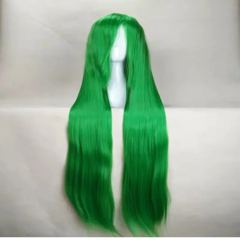 Hairjoy Косплэй вечерние парик Для женщин стороны челка 100 см длинные прямые Синтетический волос 22 Цвета доступны