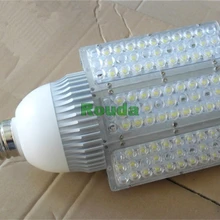 Светодиодный уличный свет, 60 Вт E40 DC12-24V/AC100-240V могут быть подключены к солнечной энергии> 120LM/W bridgelux ROUDA