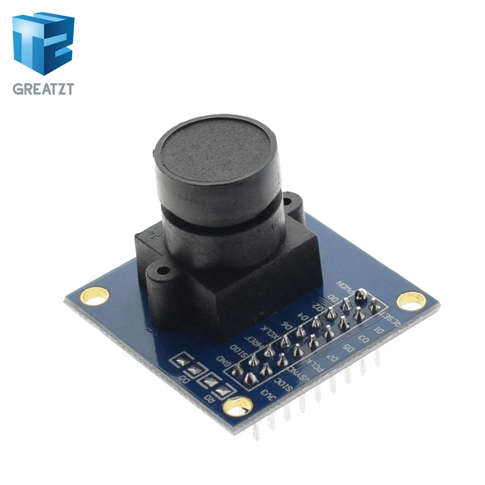 

GREATZT OV7670 camera module OV7670 moduleSupports VGA CIF auto exposure control display active size 640X480 For Arduino