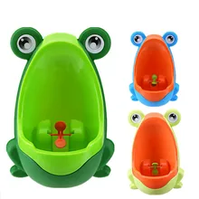 Baby Potty Toilet Frog Children Stand Vertical Training Urinals Infant Boy Penico Pee Toddler Wall Mounted