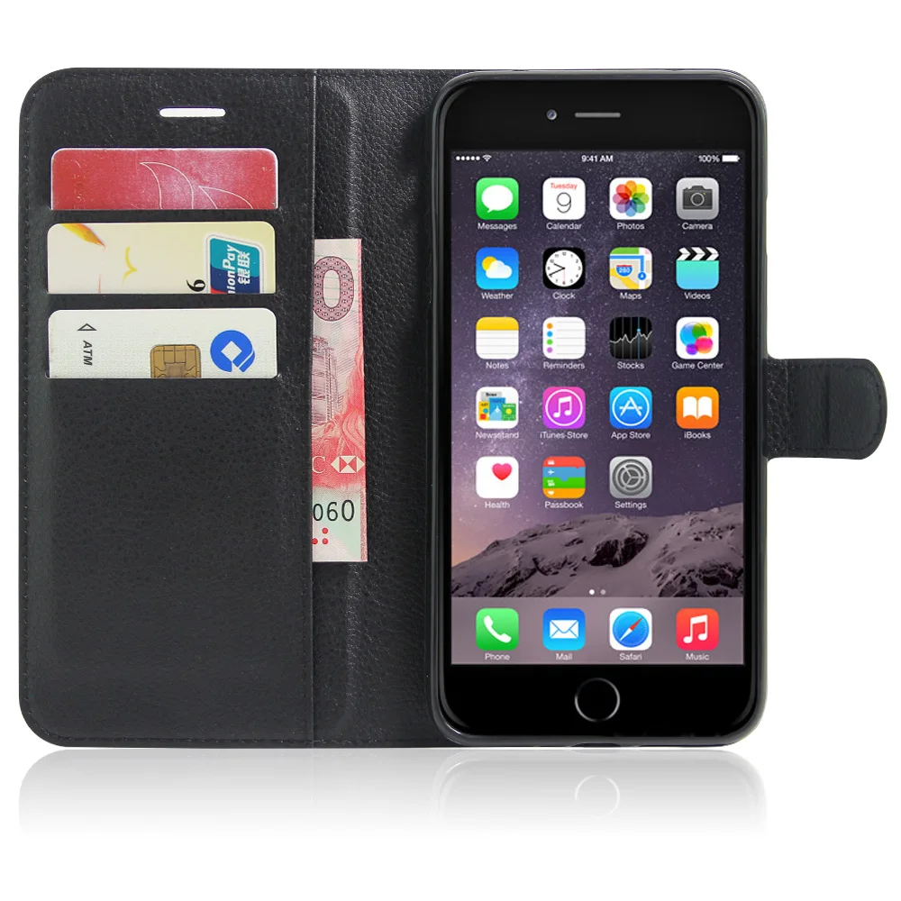 Cyboris Brand For Apple iPhones 7 Plus Leather Cover for iPhones 7 Plus