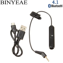 Bluetooth 4,1 qc3 handsfree стерео аудио адаптер музыкальный приемник рецептор с микрофоном для bose qc3 QC quietкомфорт 3 наушников