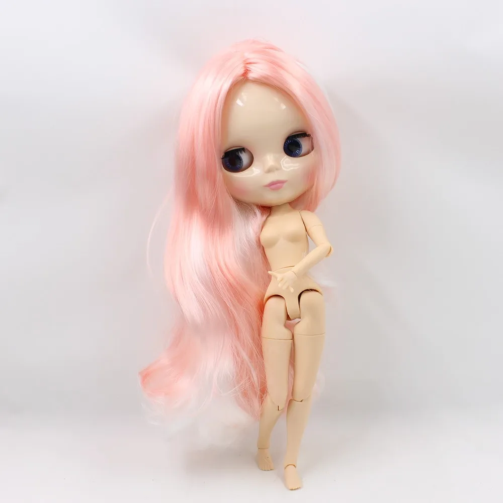 Fortune Days Nude Blyth кукла No.260BL136/1010 розовый микс белые волосы 1/6 суставы тела белая кожа фабрика Blyth