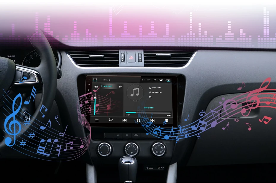 Clearance Junsun V1 2G+32G Android 8.1 4G Car Radio Multimedia Video audio Player Navigation GPS For SKODA Octavia 2013-2018 A7 2 din 26