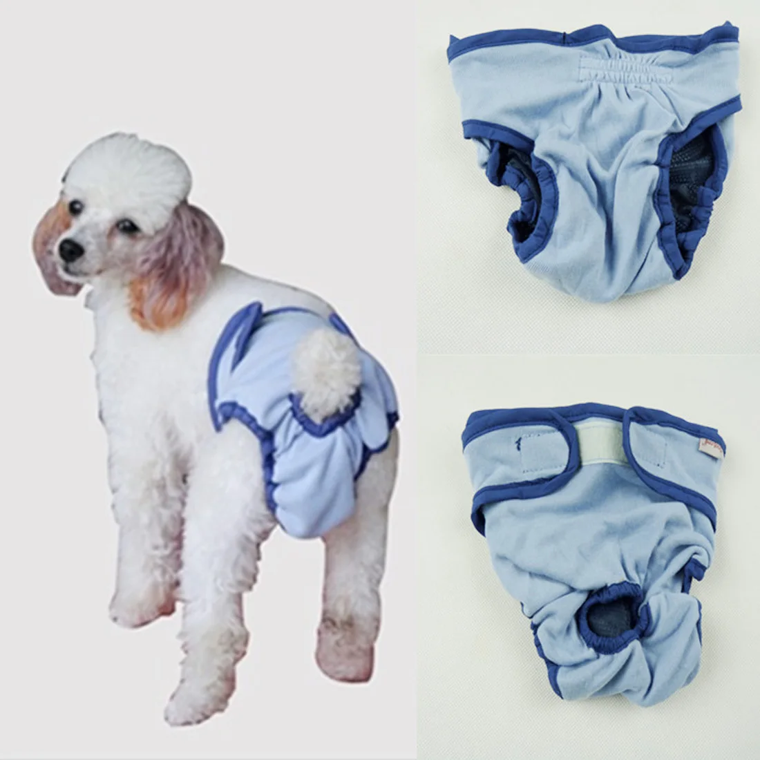 Dog Physiological Pants Diaper Sanitary Washable Female Dog Shorts
