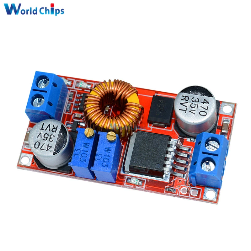 DC-DC 5A XL4015 Step Down Converter Module Power Supply LED Lithium Charge