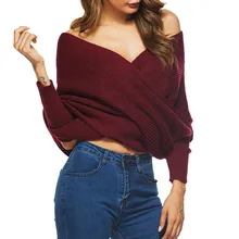 2018 off shoulder sweaters Knitted Pullover Sweater Women Elastic Long Sleeve Jumper Casual Autumn Winter Knitting plus size 2018 off shoulder sweaters Knitted Pullover Sweater Women Elastic Long Sleeve Jumper Casual Autumn Winter Knitting plus size