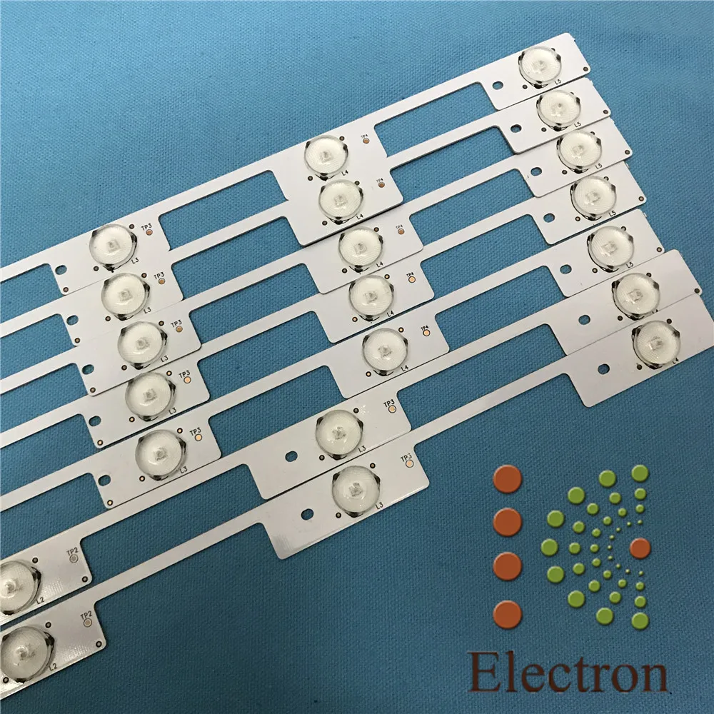 LED Ʈ  Ʈ 5/4leds Konka 43 ġ TV LED43F2600C LED43M2600B, 35020524 3502052572000785YT 7 ǽ