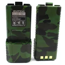 Baofeng Li-ion Interphone 3800mAh Battery Camouflage for UV-5R Plus UV-5R UV-8HX UV-5RB UV-5RE UV-5RA or ZT-V8A+