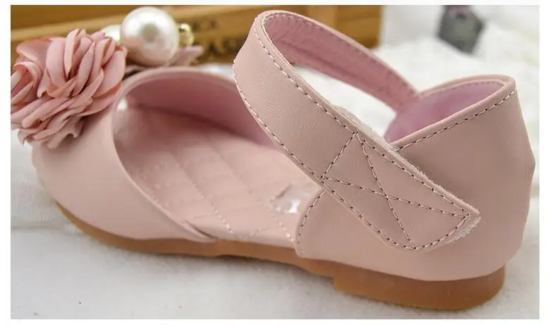 Натуральная кожа детская обувь для девочек летние сандалии для девочек кожаные туфли принцессы для Детские сандалии, для девочек кожаные