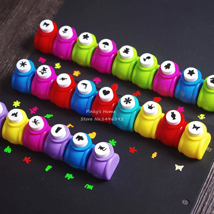 mini scrapbook punches handmade cutter card craft calico printing flower paper punch
