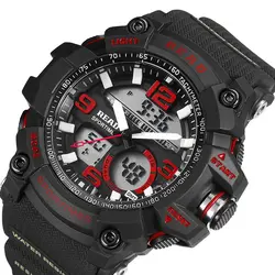 Мужские спортивные умные цифровые часы со светодиодным дисплеем Dual Move Мужские t светящиеся многоцветные фитнес Креативные Часы Montre Homme