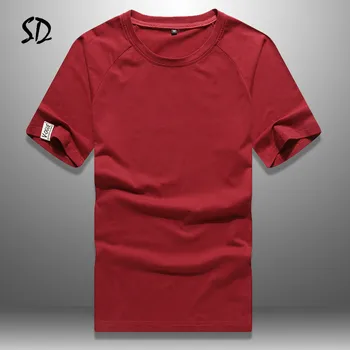 

Europe Size Summer T Shirts Men Solid Casual Tshirt Man Breathable Mens Tee Sportswear Short Sleeve Tees New Arrival Top 2019