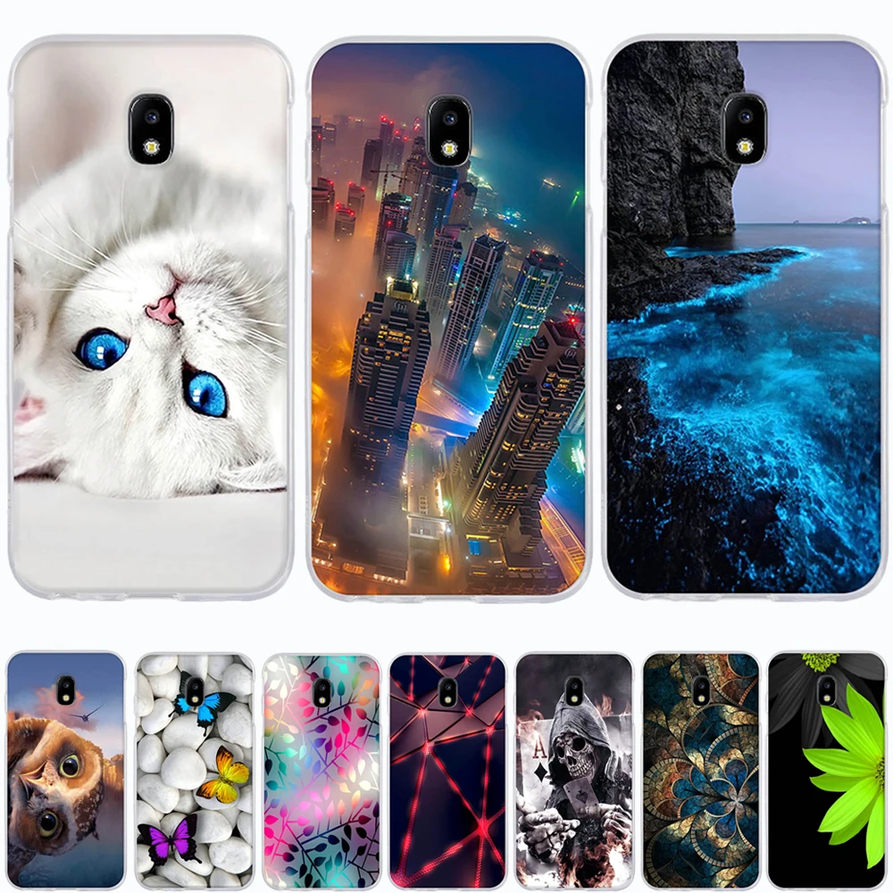 Чехол для Samsung Galaxy J3 2017 силиконовый чехол j330F сумка hoesje|case for samsung galaxy|case samsungcase |